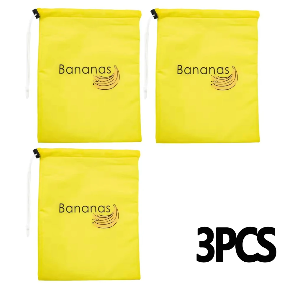 1/2/3/5pcs Gele Banaan Opbergzakken Sla Opbergtas Voorkomt Geur 2 Weken Vers houden Bundel Geïsoleerde Aluminium Film Zakken