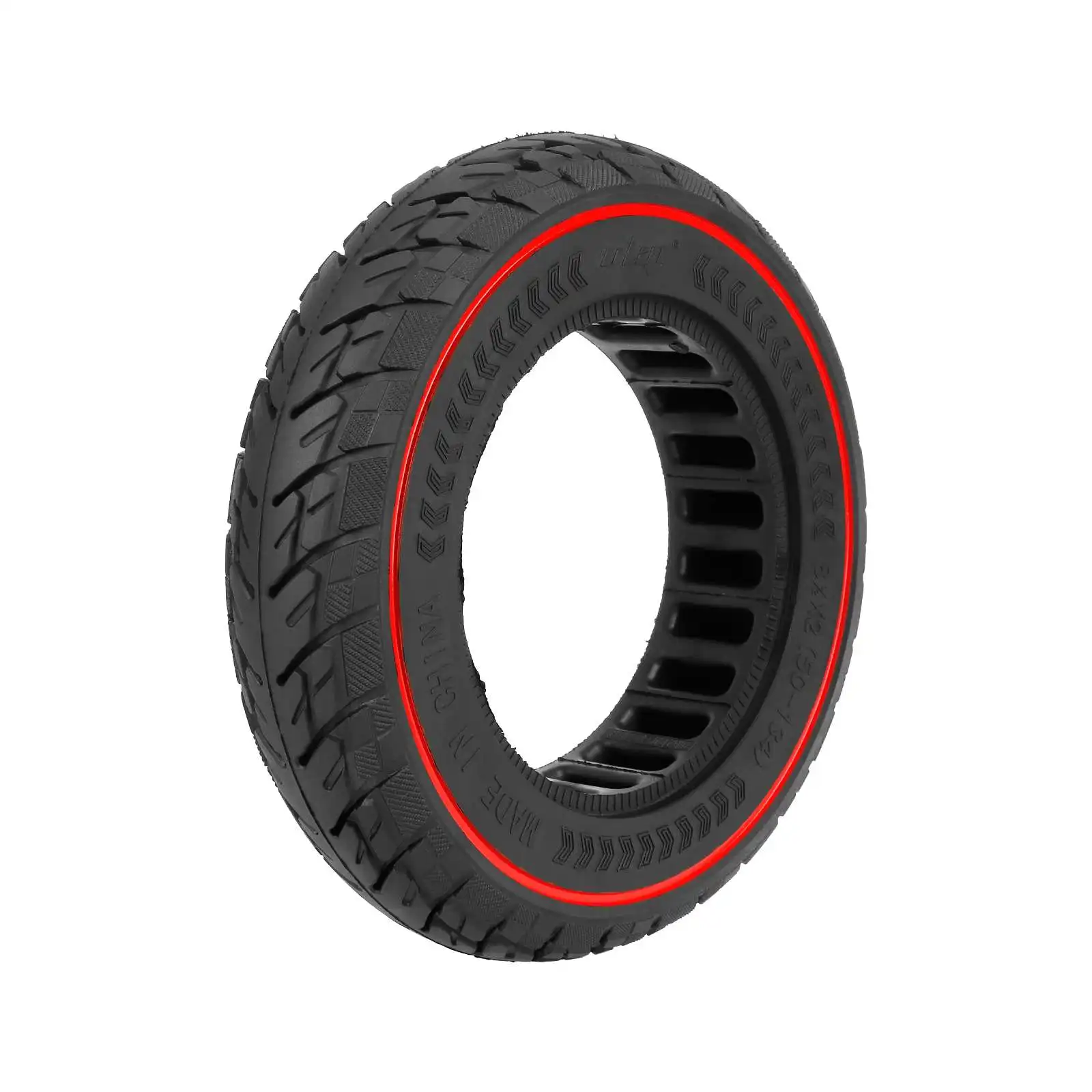 8.5*2(50-134) explosion-proof non-inflatable solid tire with red line for VSETT 9&9 + / ZERO 9 / Inokim Light 2 electric scooter