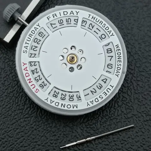 high-precision 8285 movement dual calendar white movement 8285 automatic mechanical movement watch accessories
