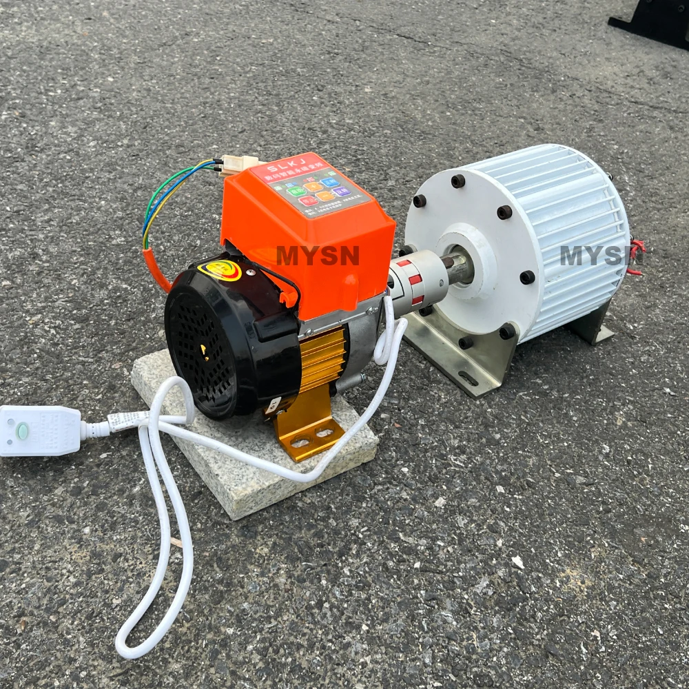 Free Energy 30KW Power Systems 10KW 20KW AC Permanent Magnet Generator Set 380v 220v Generator With Adjustable 220V Motor