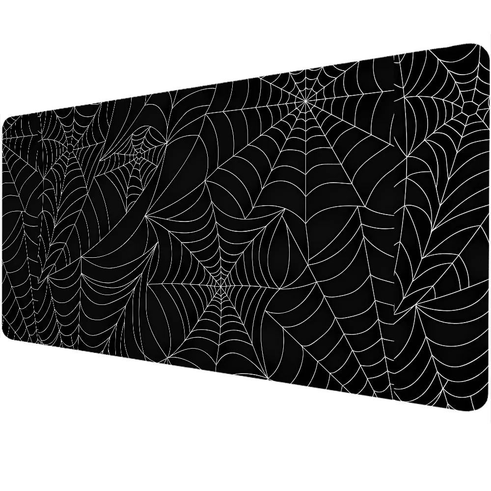 Big Mouse Pad Gaming Accessories Xxl Extended Mats Offices Rug Esports Anime Gamer Mause Mousepad Spider Web Mausepad Mouspad