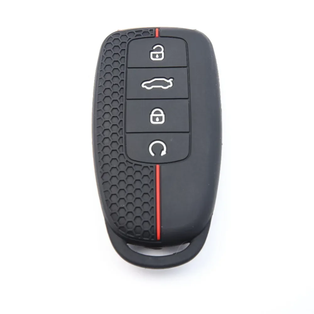 Flexible Honeycomb Silicone Key Fob Protector For Chery Omoda C5 5 Tiggo 8 PLUS 8 Pro 7 Pro Arrizo 5 PLUS Red‑Line Shell