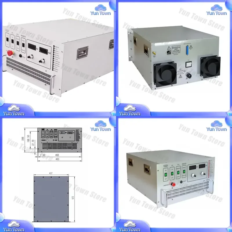 for 100KV 12KW 120mA Laboratory DC Stabilized Power Supply for Scientific Equipment Lab Bench Power Source High Voltage DC