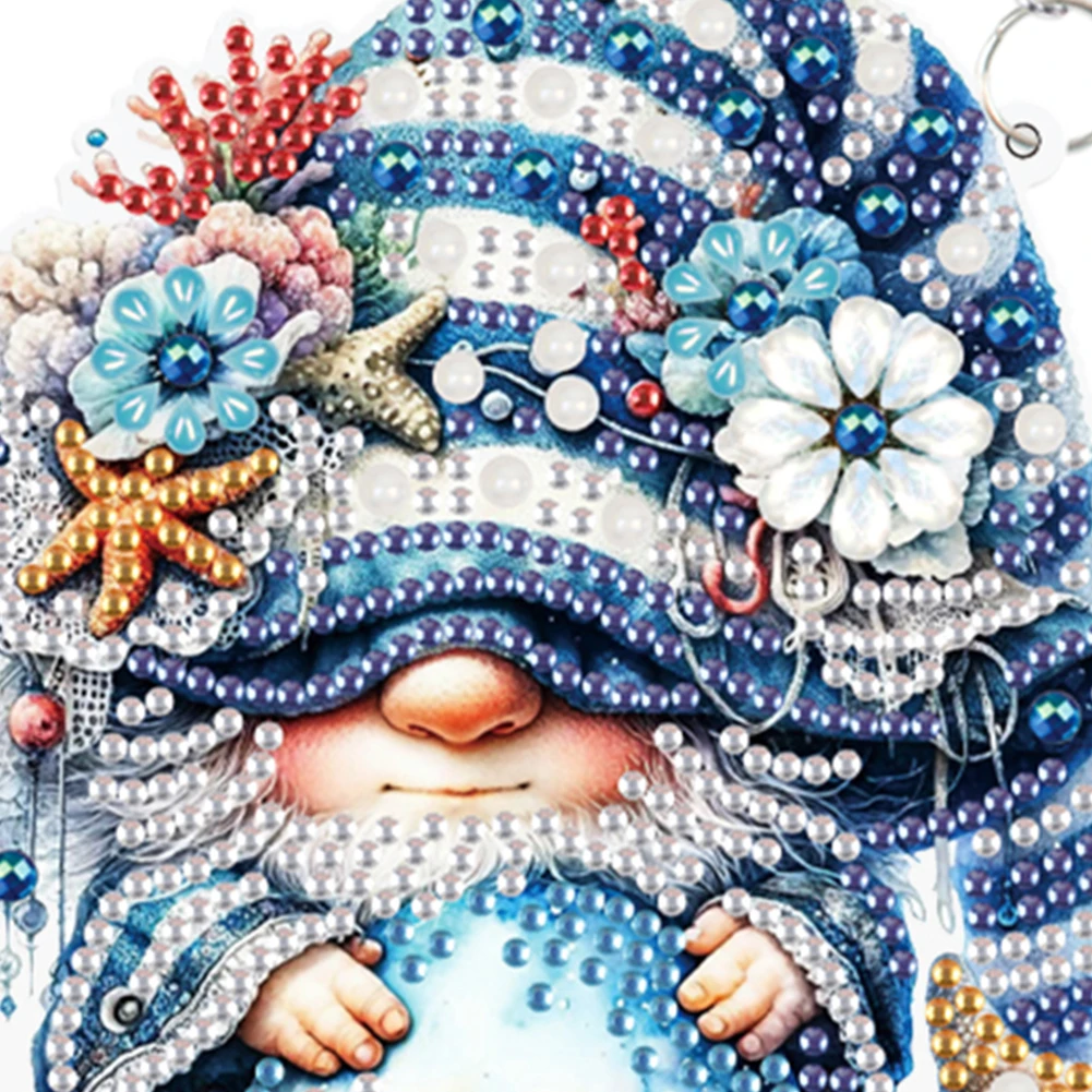 

Flower Fairy Special Shape Diamond Painting Hanging Pendant 5D DIY Diamond Painting Dots Pendant DIY Diamond Art Pendant Kit