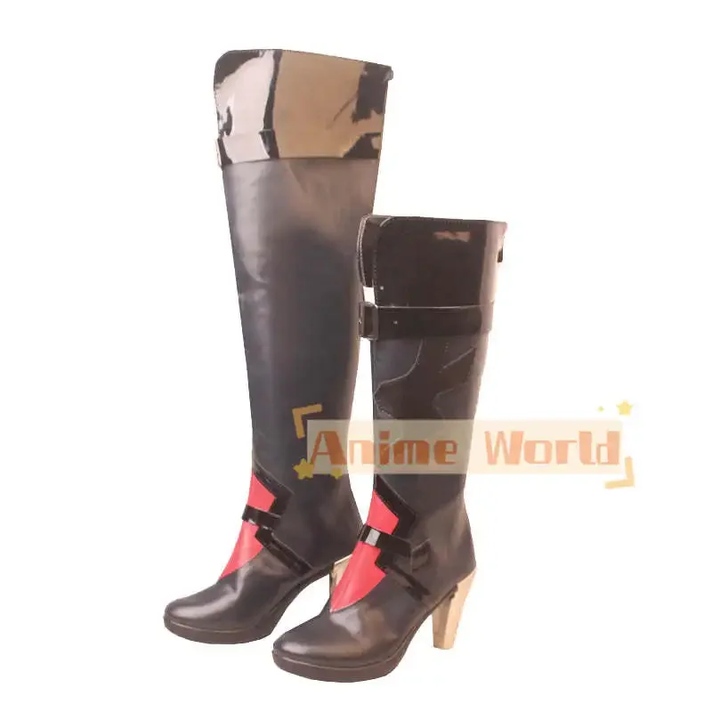 Honkai: أحذية Star Rail Acheron B Edition أحذية تنكرية أحذية كرنفال الهالوين مصنوعة حسب الطلب