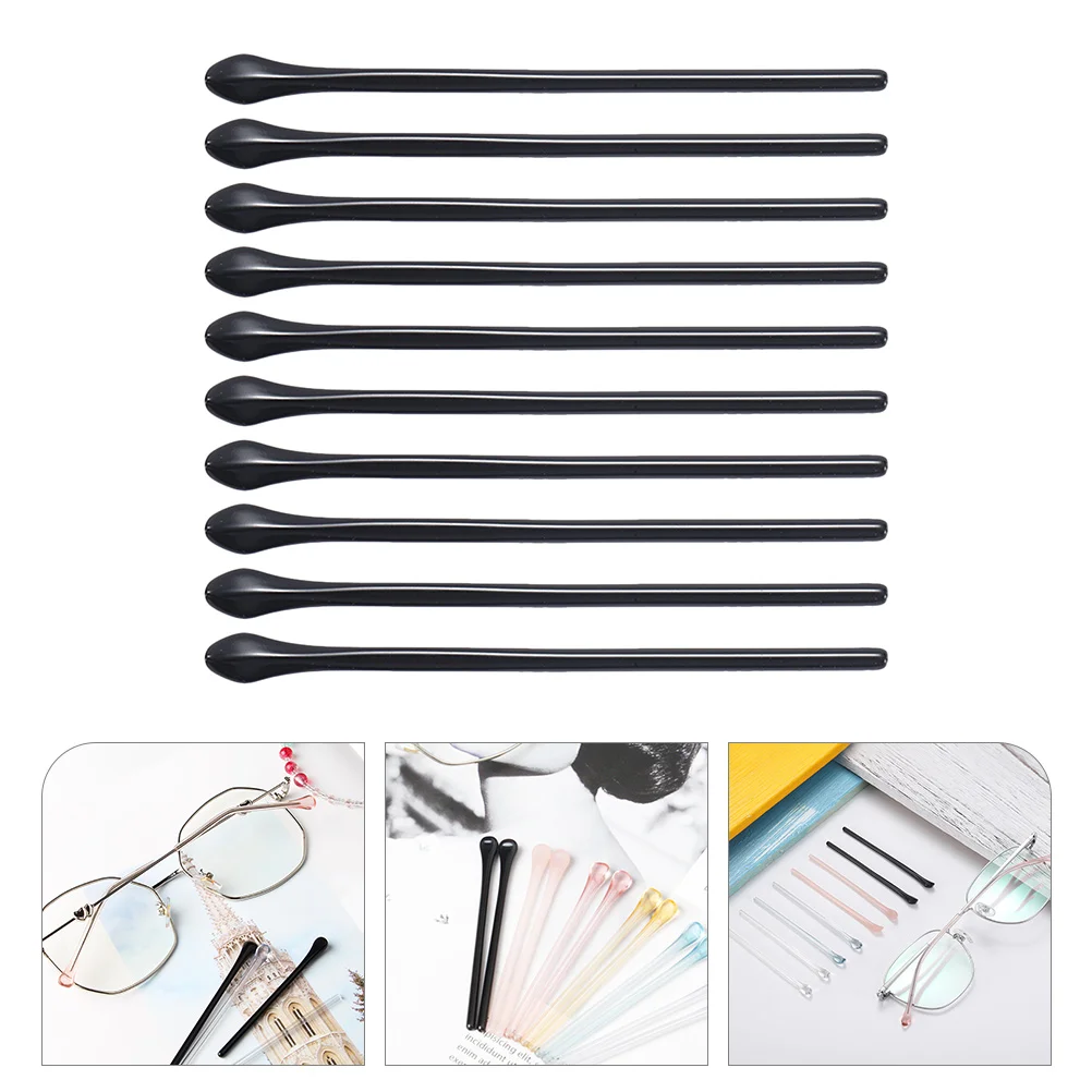 

10 Pc Temple Protector Glasses Ear Holder Grips Tips for Eyeglasses Sun Silicone Hooks Cushions up