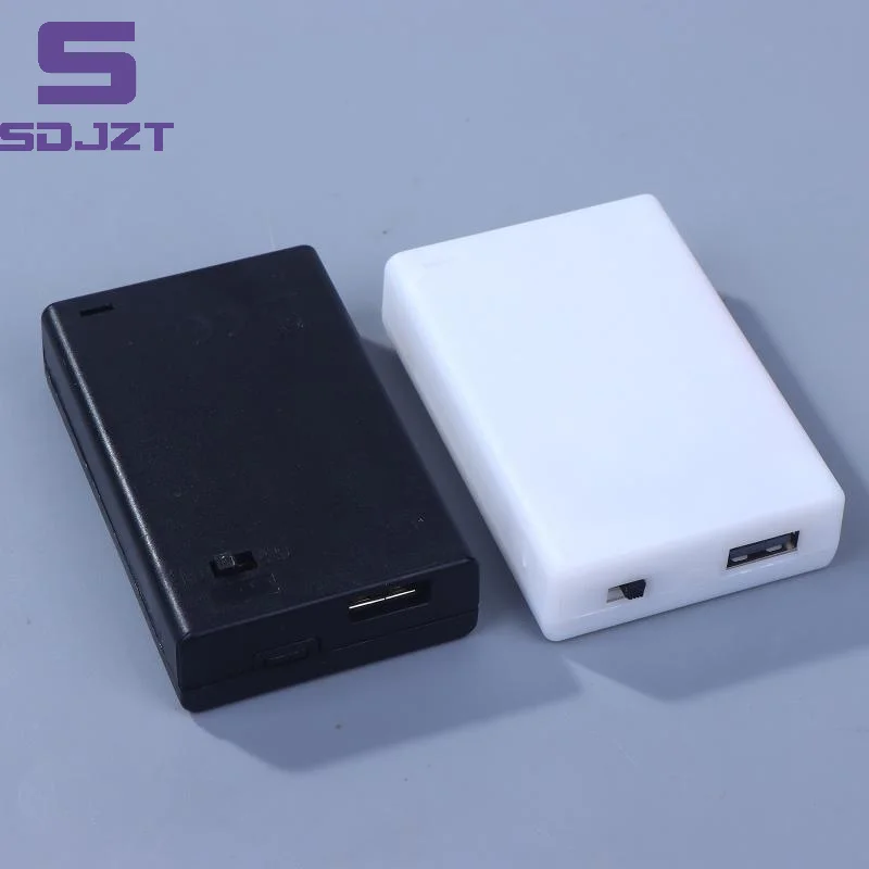 3AA 4.5V Battery Holder Box With Switch Power Case Cable Connector For DIY Electronics
