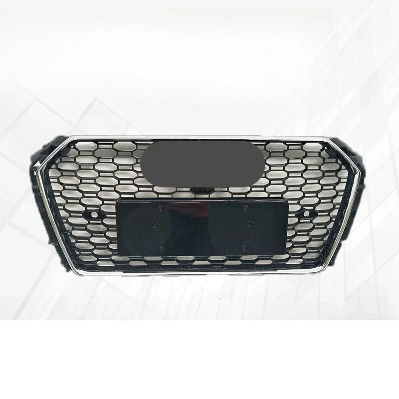 Front Hood Grille Car Front Bumper Grill Center Grille for A4/S4 B9 2017-2019 Fast Shipping For RS4 Grill