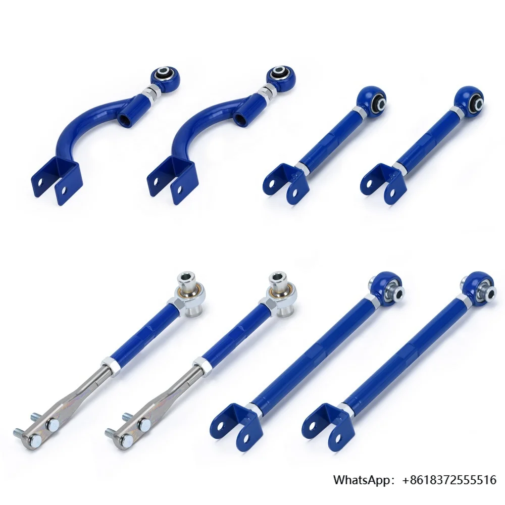 

CHASSIS COMPONENTS for 95- 98 240SX S14 S15 CAMBER+TRACTION+TENSION+TOE FRONT REAR SUSPENSION Kits