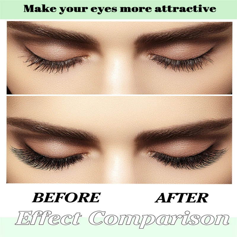 10ペアのフォックスライクファーつけまつげ、Dカール、立体的な曲線、快適で再利用可能な混合セット、様々な目のタイプに対応