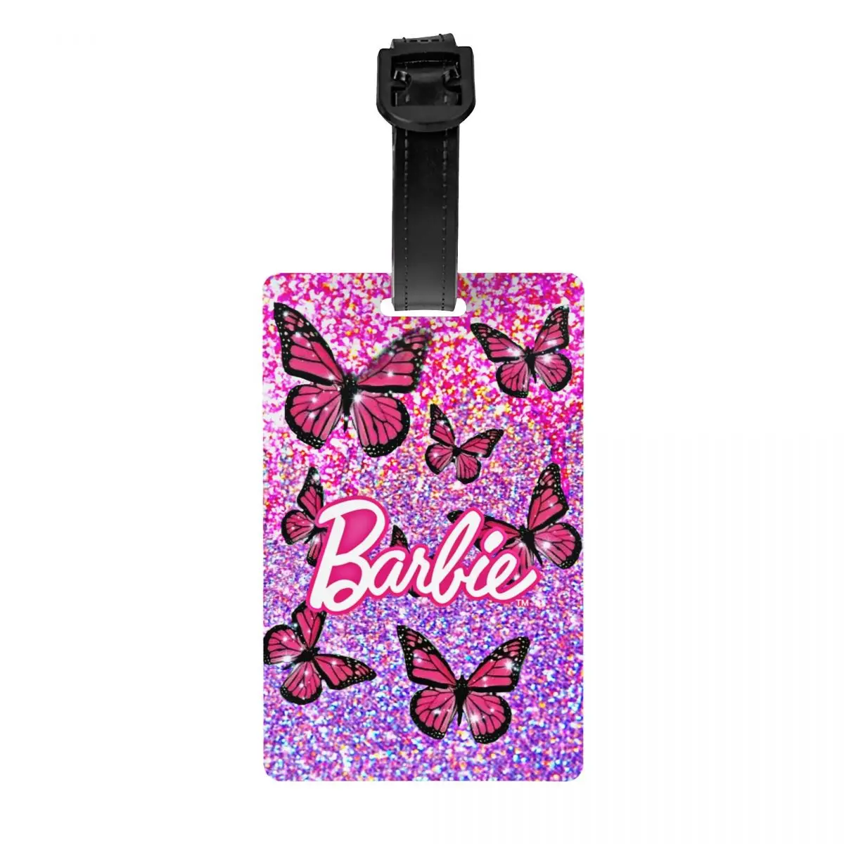 Custom Barbie Luggage Tag for Suitcases Privacy Cover Name ID Card