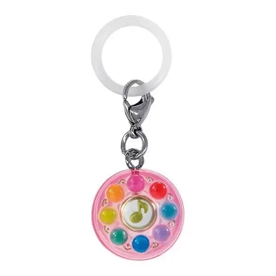 Ojamajo Doremi Transformation Item Keychain - Magic Compact Mirror Charm, Anime Gift Gashapon