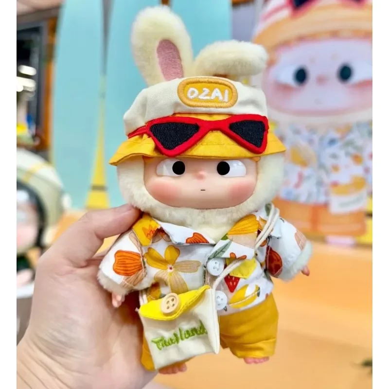 Stock Genuine Thailand Limited Heyone Ozai Sunset Orange Sea Series Bag Pendant Vinyl Doll Fashion Periphery Toy Birthday Gift