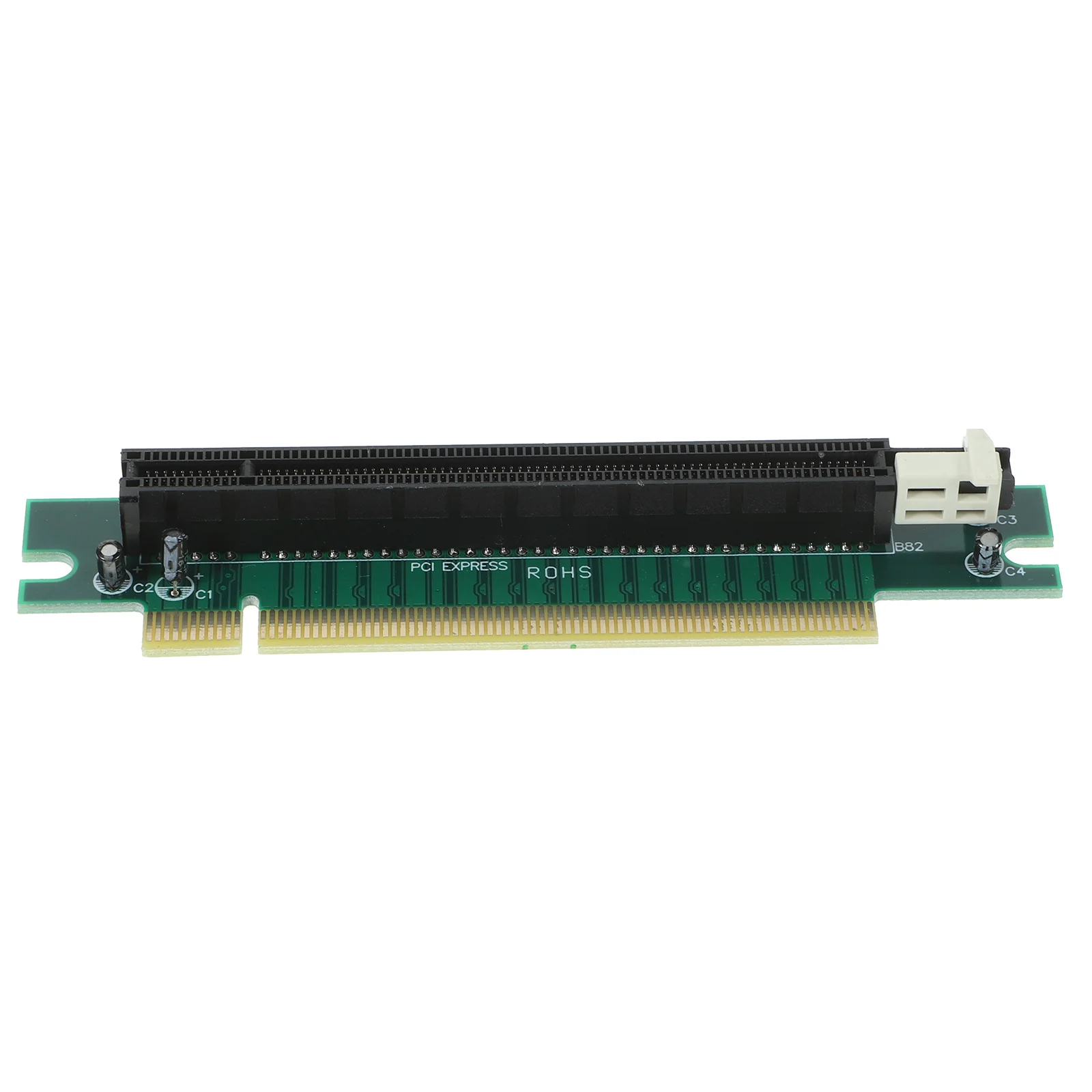 

GPU Riser Adapter Card 90 Degree Pci-E 1x to 16x Extender Stable Reliable Pci Express Extension Adapter for Testing Mining