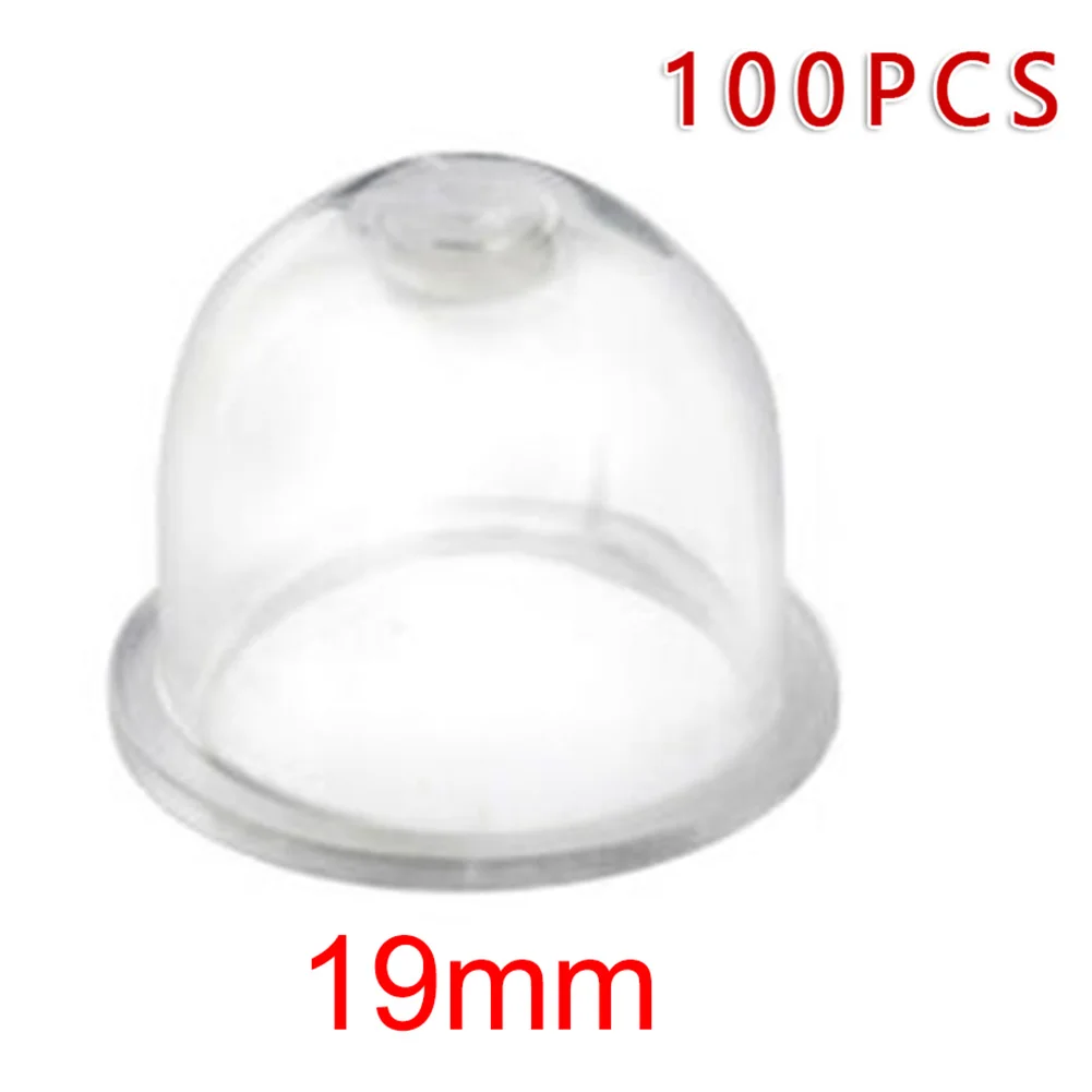 

100PCS 19mm Fuel Pump Carburetor Primer Bulb For Chainsaws Trimmer Brushcutter Garden Tools Accessories