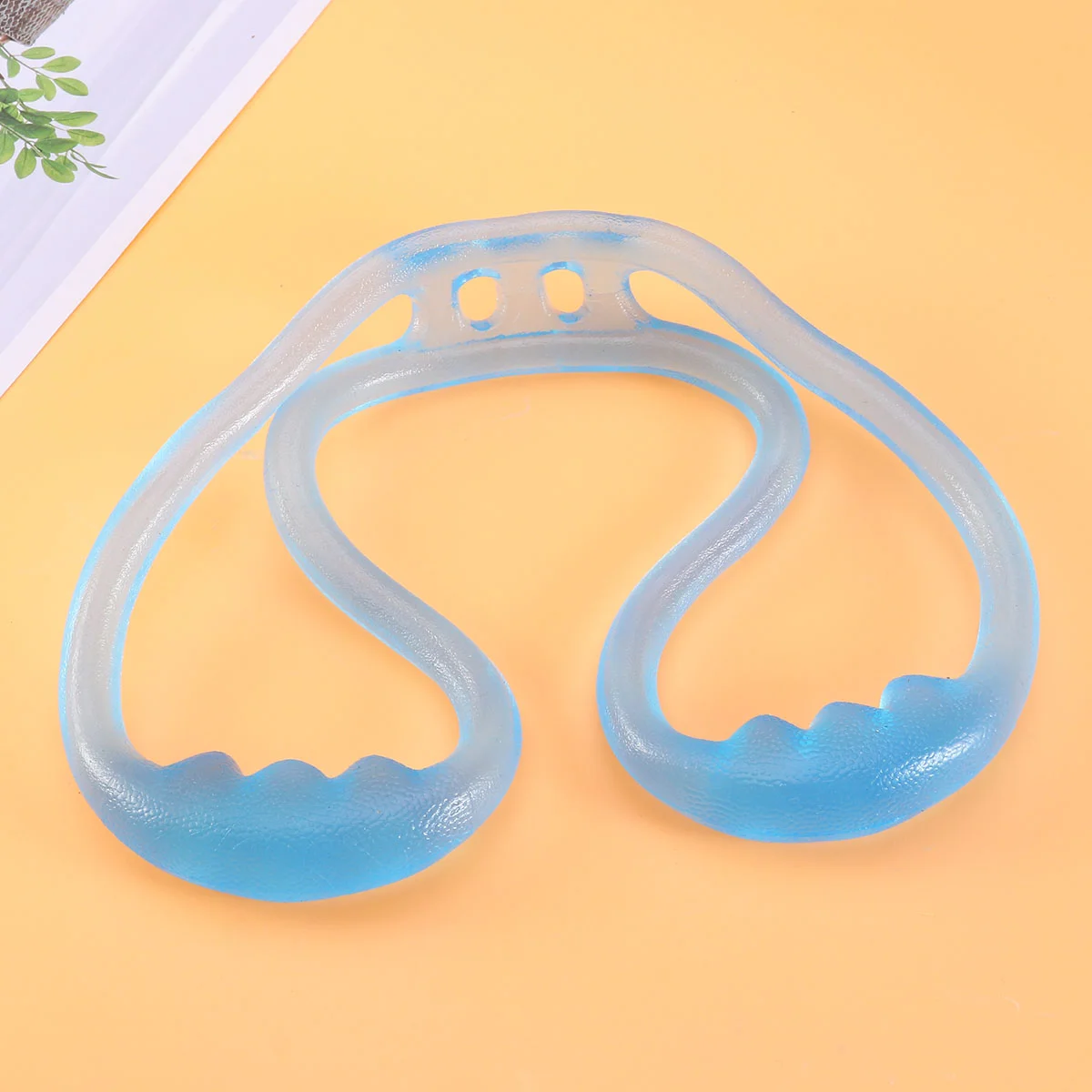 

Resistance Bands Multifunctional Elastic Pull Rope Fitness Blue Figure 8-Shaped Silicone Yoga Tension