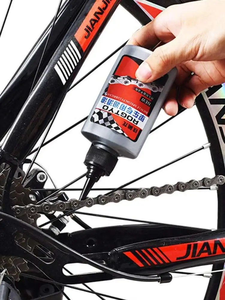 AliExpress UK 100ml Bicycle Special Lubricant Road Bike Mountain Bike Dry Lube Chain Oil for Fork Flywheel Chain Cycling Accessories