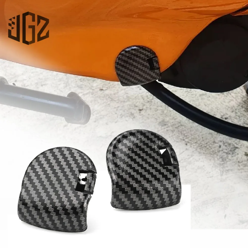 Motorrad Abdeckung Boden Spoiler Stecker Bolzen Kappe Kevlar Carbon Faser Für Vespa Sprint Primavera 150 MY24