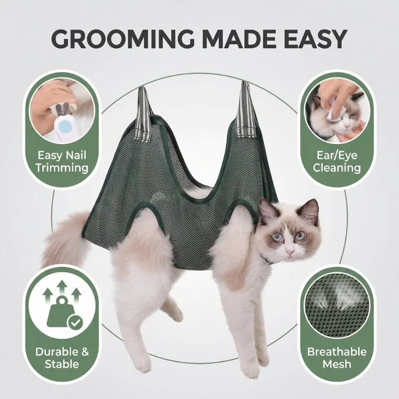 Гамак для ухода за домашними ж – обзор и цена Pet Grooming Hammock Sling Restraint