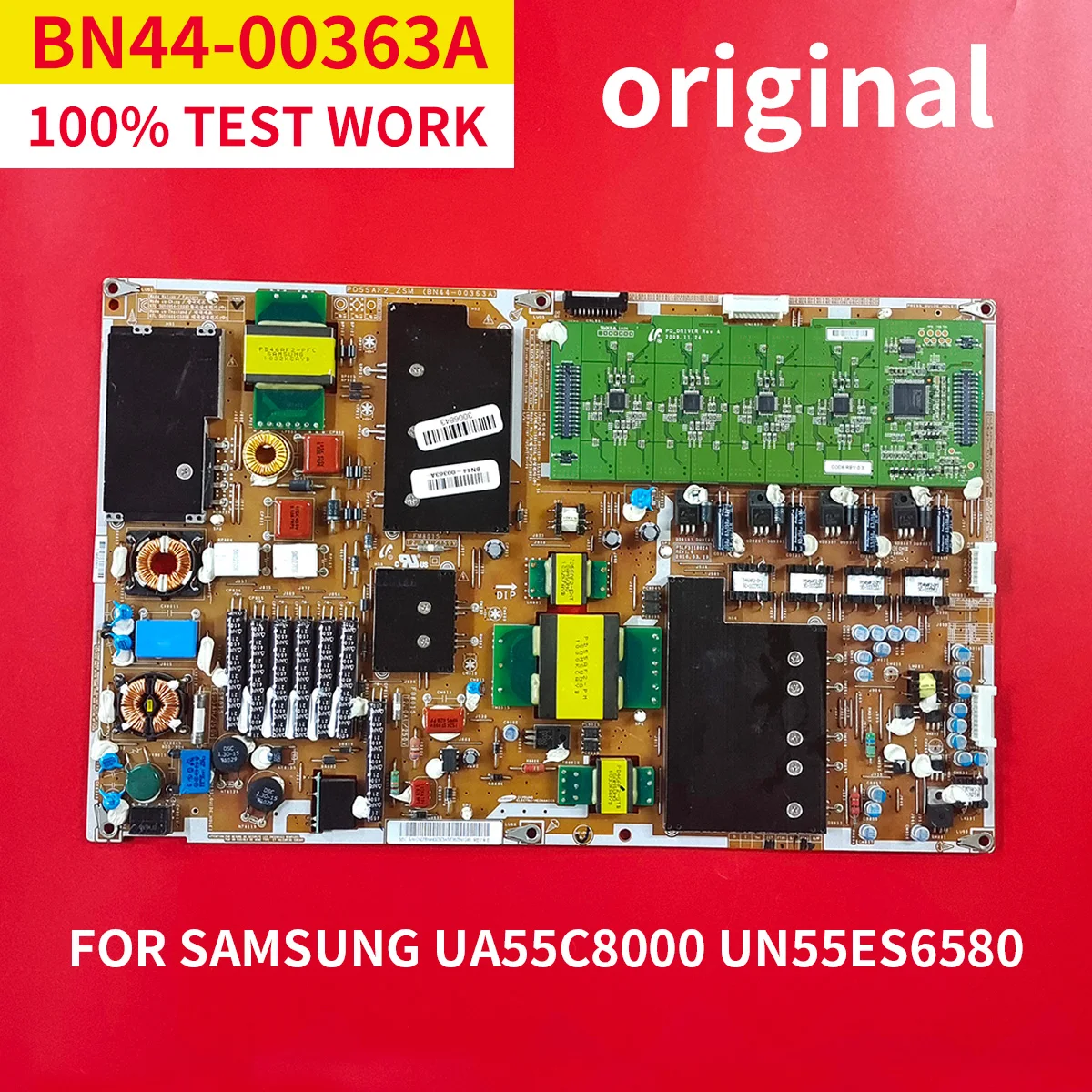 100% Originele Test Werk BN44-00363A Bn4400363a Pd55af2_zsm Power Board Voor Samsung Tv Ua55c8000 Un55es6580 Lcd Voeding