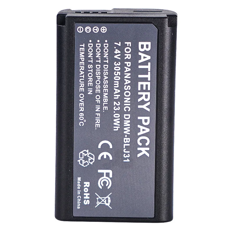 DMW-BLJ31GK Battery for Panasonic Panasonic Full Amplitude DC-S1 S1R S1H SLR Camera