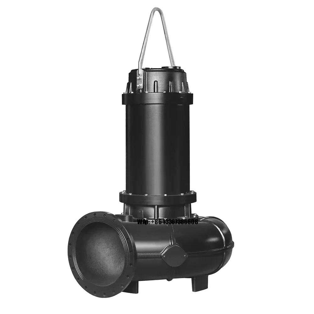 Industrial Sand Suction Vertical 45kw 60hp  Sewage Submersible Dirty Water Pump