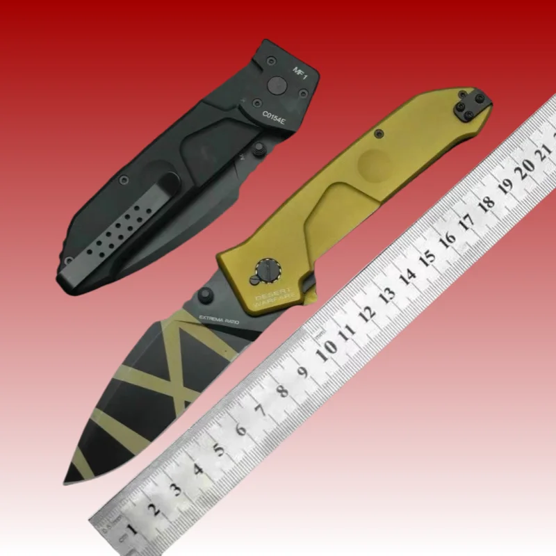 

MF1-cuchillo plegable de estilo táctico, herramienta multifuncional de supervivencia de campo, rescate de emergencia, rebanador