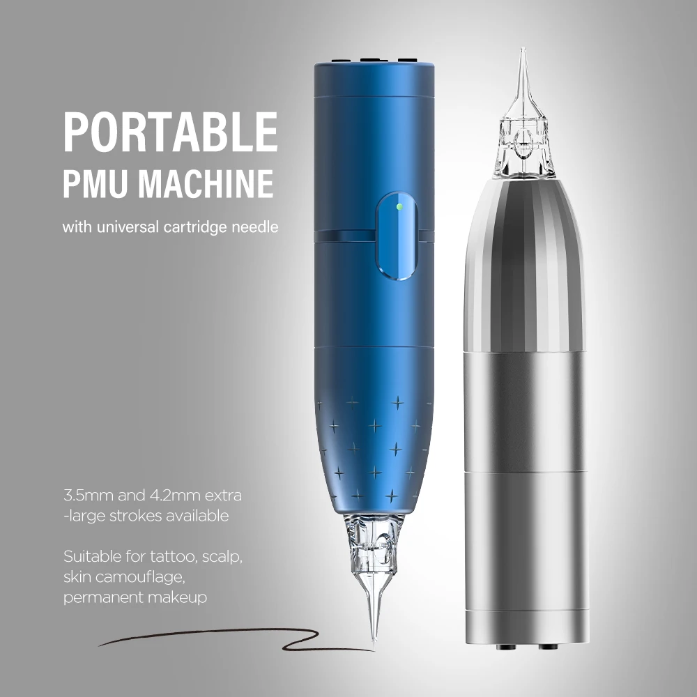 

Tattoo Machine Permanent Makeup for PMU Eyebrows Miroblading Eyeliner Lip Body Art 3.5 Tattoo Pen Gun Kit