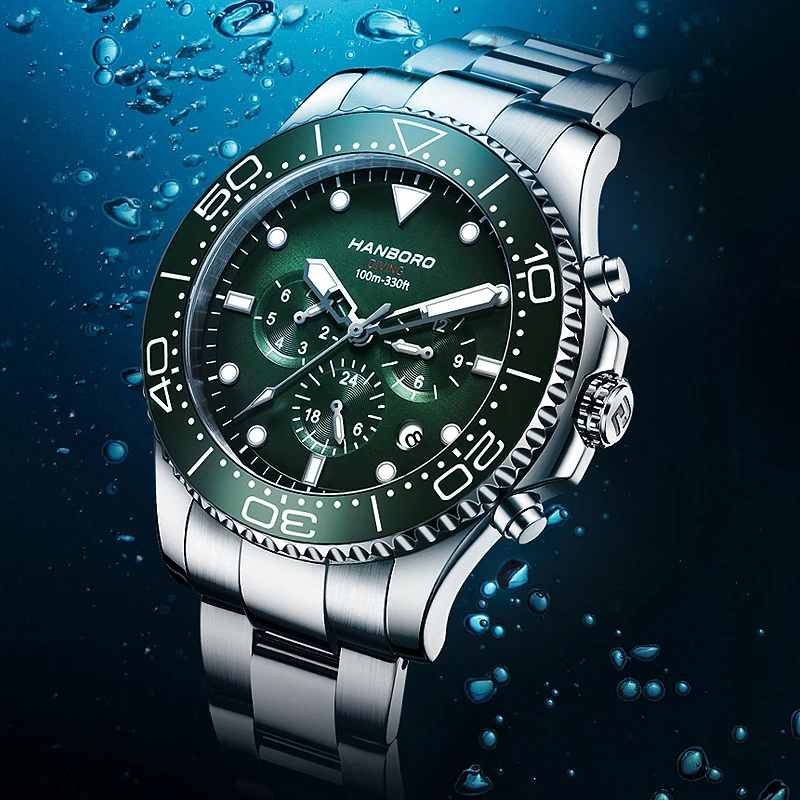 

HANBORO Haiwang SU7 series men's fully automatic mechanical watch