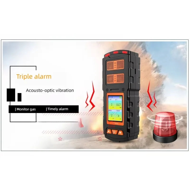 

2025 hot sale Aikesi X-4 Handheld Portable Color-screen Four-in-one Detector