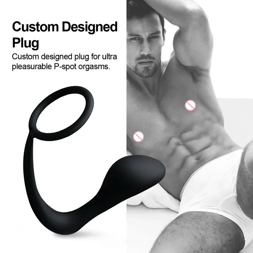 Plug anal masculino próstata massager cock ring anal plugs dildo g-spot butt plug adulto brinquedos sexuais anal brinquedos para mulher homem gay