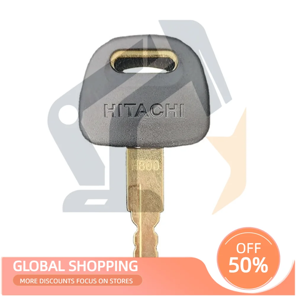 

For Hitachi Excavator Ignition Starter Key Zax/ex60 70 120 200 250 330-3g 360-5g 470-3 490-5 Construction Machinery Parts