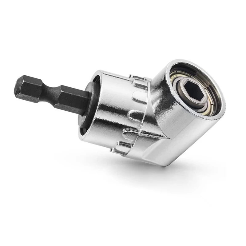 105 graden 1/4 inch haakse booradapter en flexibele boorverlenging voor zachte as flexibele schroevendraaier fijne afwerking
