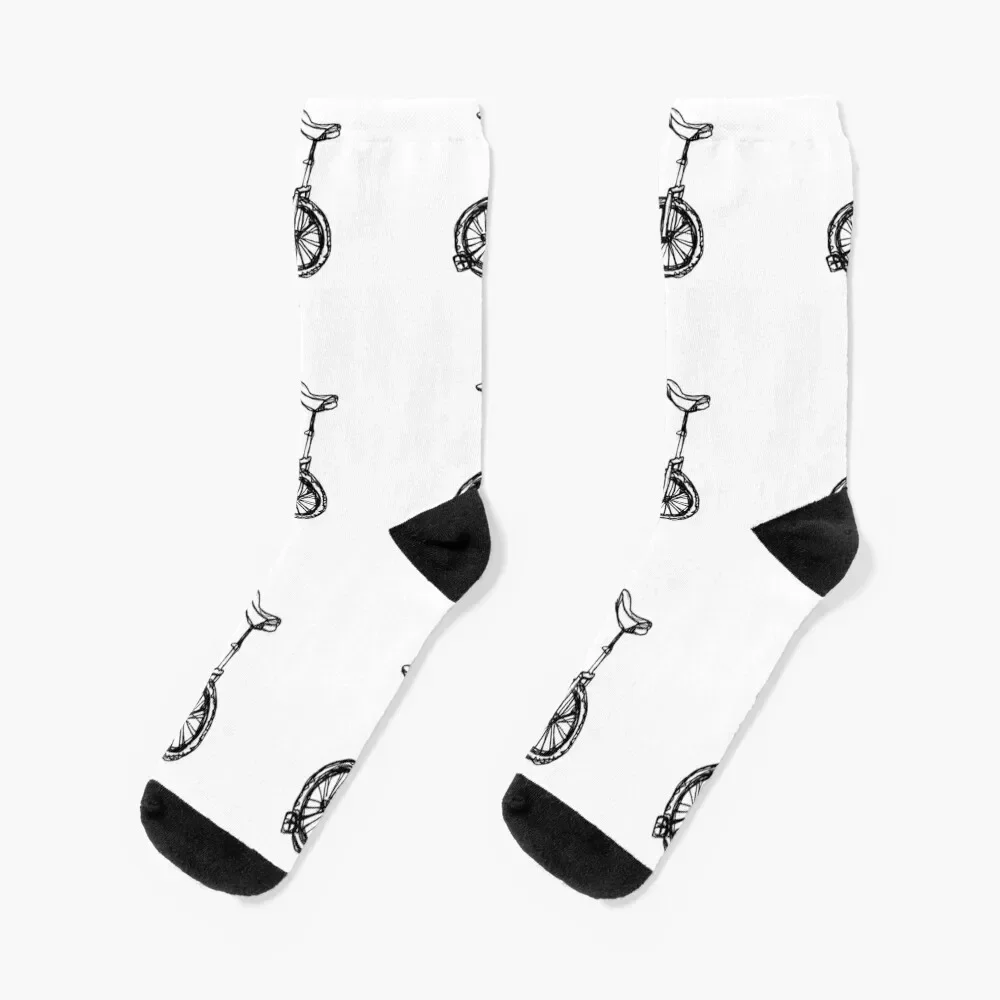 

Unicycle Socks aesthetic basketball short Hiking boots Men Socks Women's