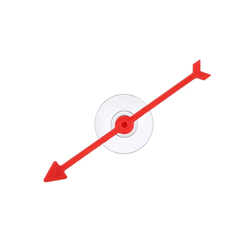 قطعة واحدة من مؤشر السهم البلاستيكي للعبة اللوحة التي يمكنك صنعها بنفسك - لعبة تعليمية تفاعلية للحفلات والفصول الدراسية والاستخدام المنزلي