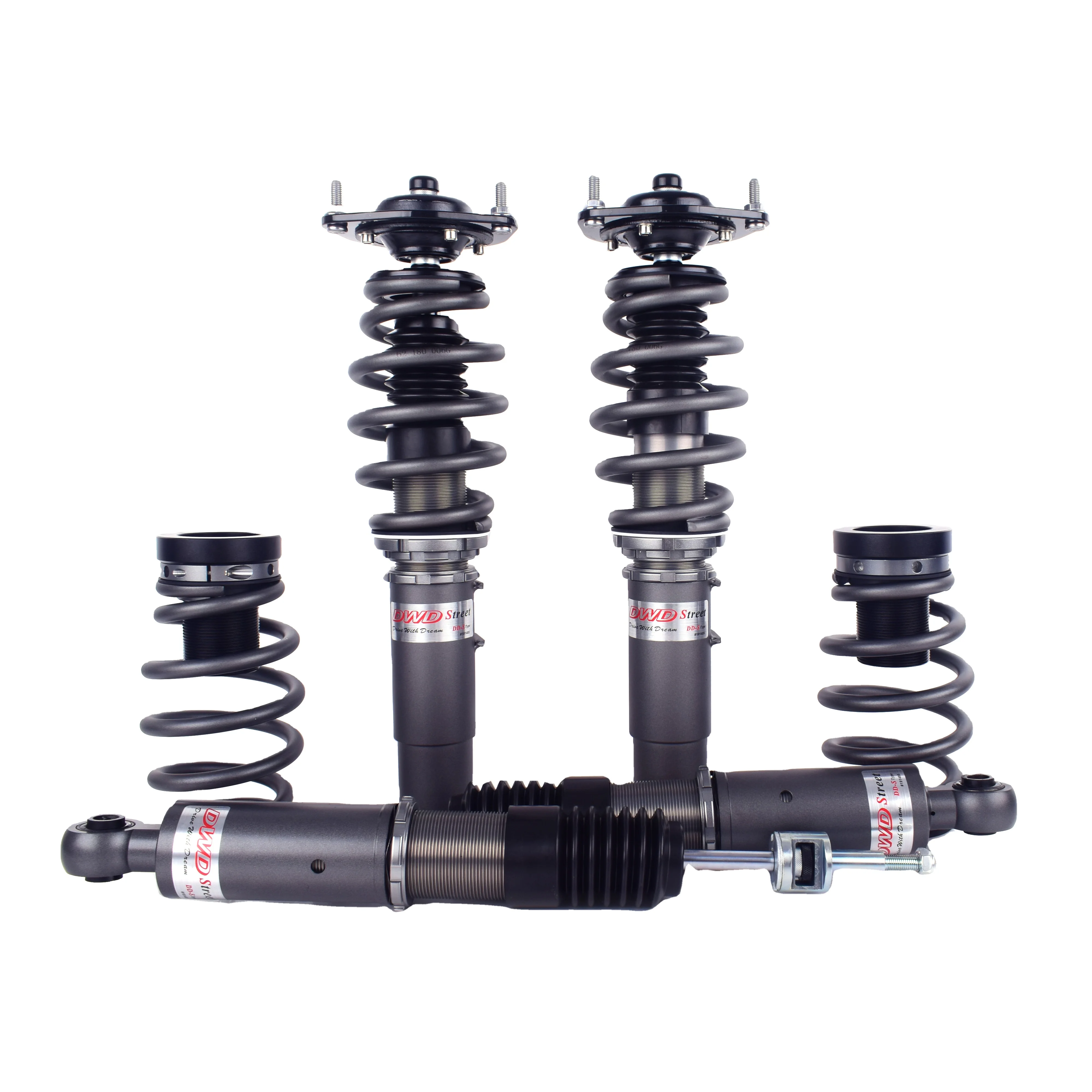 

32 Steps Adjustable Mono-tube Coilover Shock Absorber Shock Absorber Springs For VW Jetta 6th Gen MK6/A6 2011-2019 VWG011