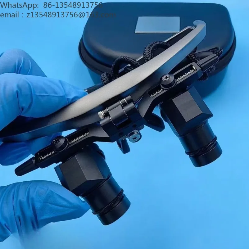 Dental equipment, oral magnifying glass set, head-mounted eye holder 2.5 times magnifying glass