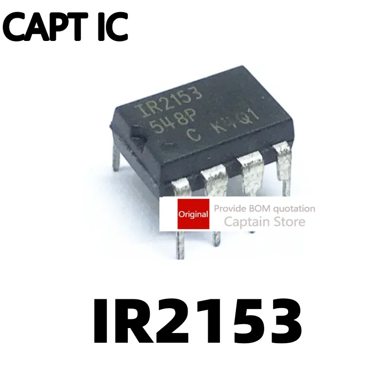 5PCS IR2153 IR2153PBF Inline DIP8 Bridge Driver Chip