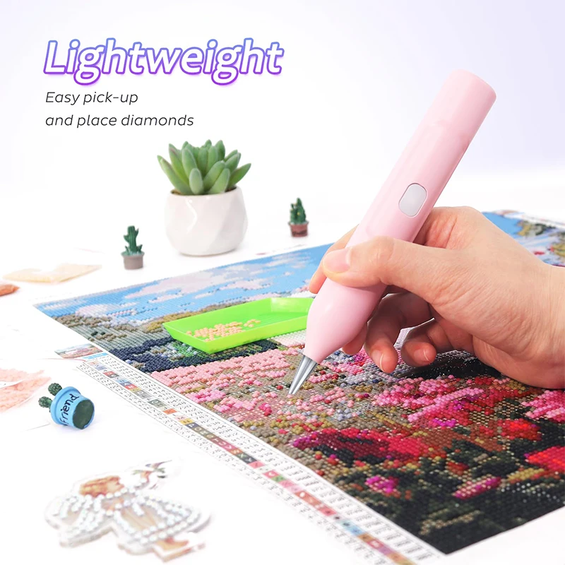 

Electric Diamond Art Painting Pen, Wireless Vacuum Diamond Painting Pen, DIY Adult Art Accessory Tool 2025 New Hit Selling