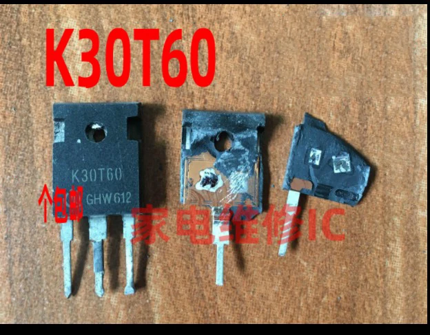 Used 10pcs K30N60 G30T60 IGW30N60T IKW30N60T SGW30N60 G30N60 K30T60 TO-3P In Stock Original disassembly