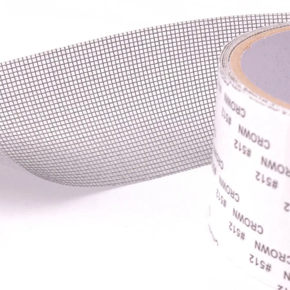 Multipurpose 5cm Window Screen Repair Tape Self Adhesive Anti Insect Mosquito Mesh Tape Net Door Fix Patch