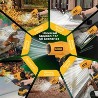 DEWALT D317 20V Cordless Leaf Blower - High-Speed Handheld Jet Fan Air Blower for Patio Cleaning & Dust Blowing, Tool Only 6