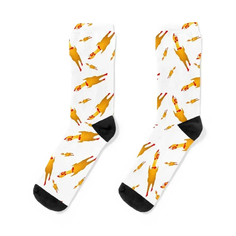 

Rubber Chicken - Pattern 1 Socks essential summer Socks For Men Women's