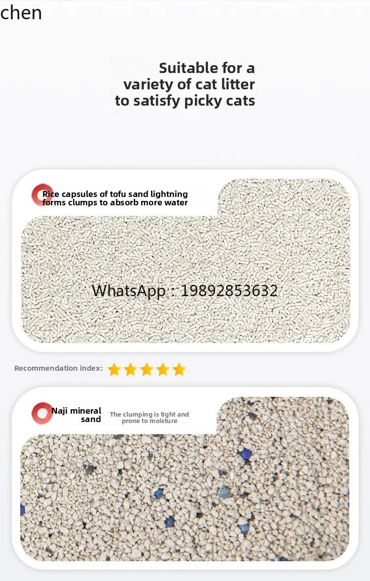 ماكينة فضلات القطط الأوتوماتيكية، كاميرا فيديو، صندوق فضلات القطط، مرحاض ذكي مفتوح مقاوم للرذاذ للقطط