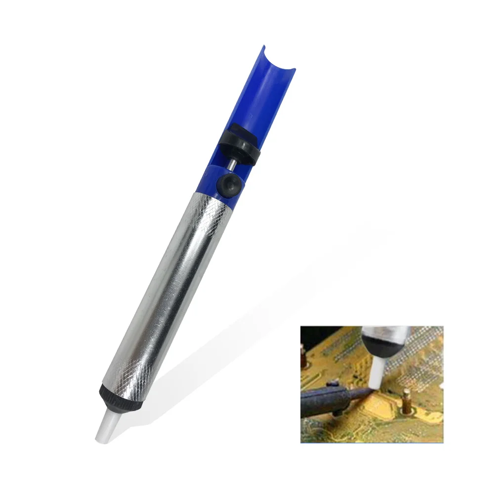 Vacuum Soldering Iron Desolder Professional Desoldering Pump Suction Tin Gun Soldering Sucker Pen Removal Welding Hand Tools