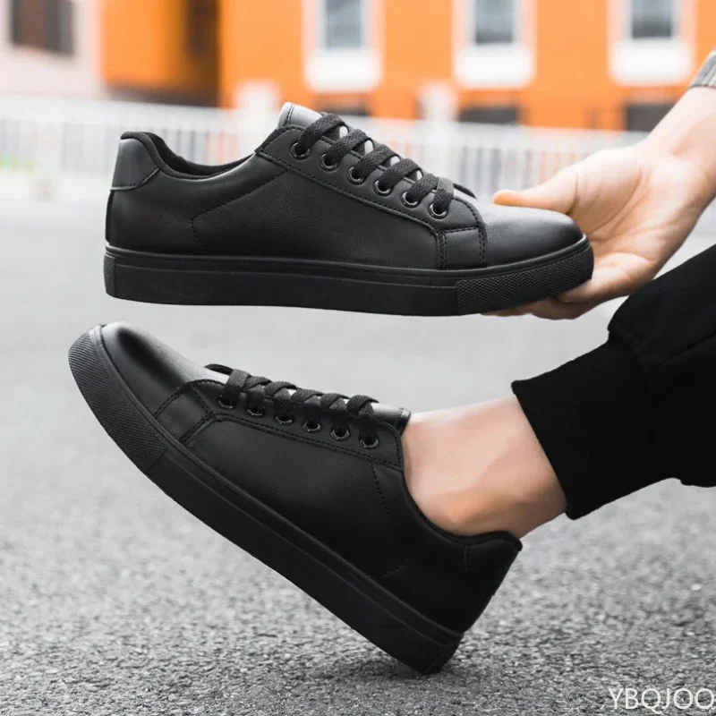2026 Sommer Neue Weiße Schuhe für Herren – Schlichte und Modische Boardschuhe, Trendige und Vielseitige Freizeitschuhe für Herren in Übergrößen – Detail 5