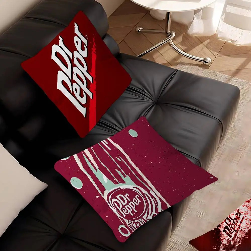 D-Dr Pepper Pillow Anime Pillow Sofa Bed Head Pillow Cover Cushion Cover 45x45 cm Fashion