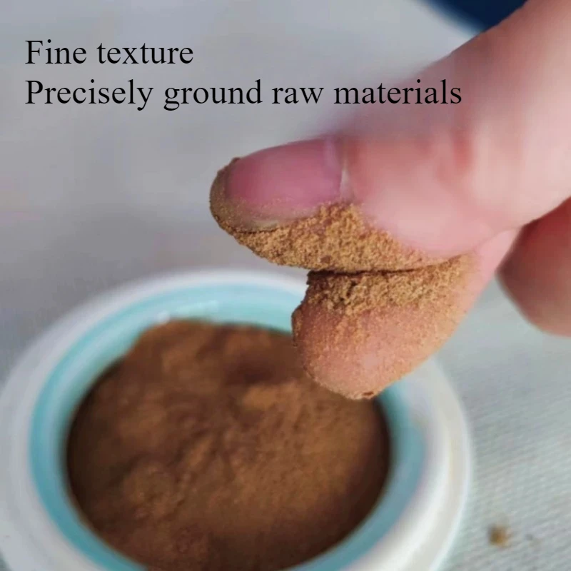 Natural Indonesian Sandalwood Elm Bark Adhesive Incense Powder Handmade Home Office Temple Worship Meditation Promotes Sleep