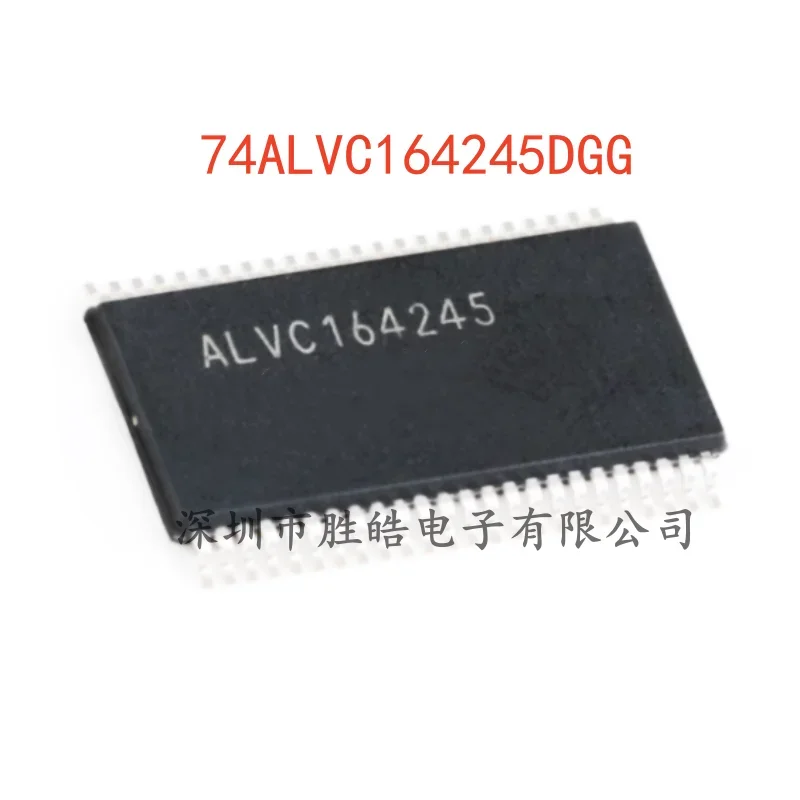 (5PCS)  NEW   74ALVC164245DGG : 11   164245DGG     16-Bit Dual Power Converter Transceiver Chip   TSSOP-48   Integrated Circuit