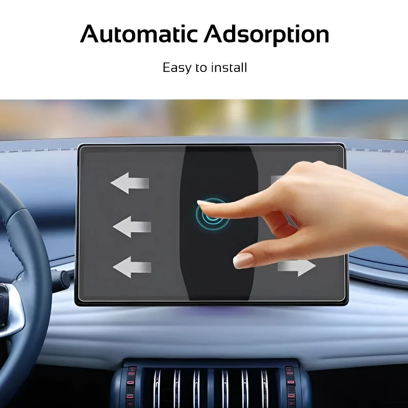 Für BYD Seal Modelle 2022-2025 12,8-15,6 Zoll Gehärteter Glas-Bildschirmschutz Auto-Infotainment-Radio GPS-Konsolen-Navigation – Detail 4